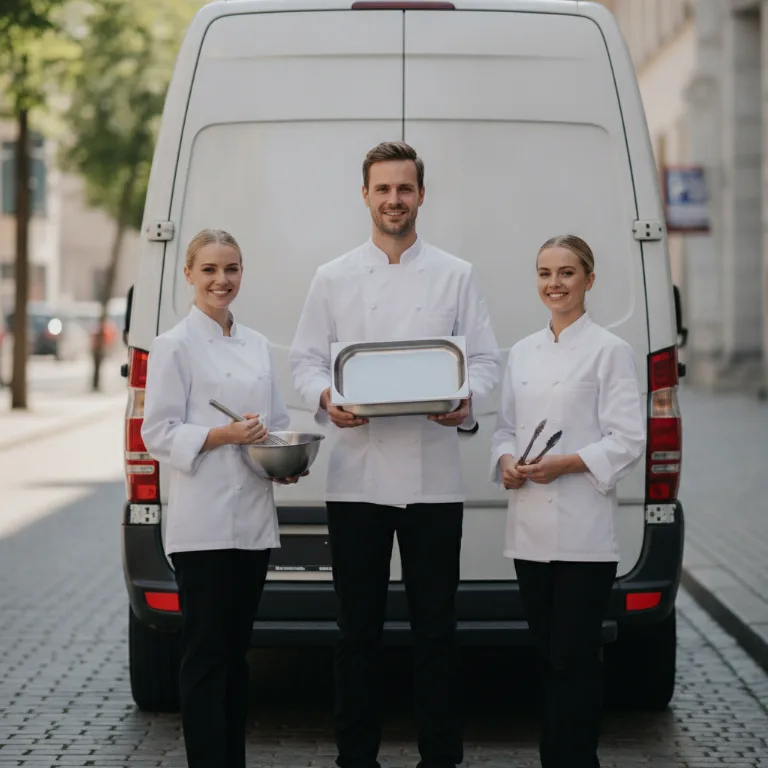 Catering Team in Donaustadt